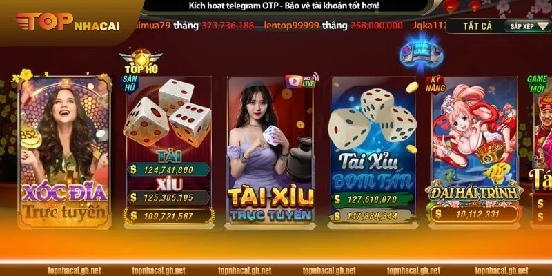 Bom tấn B52 Club cực cuốn hút với giao diện đẹp ấn tượng.