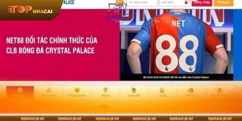 NET88 là nhà cái cá cược có sức ảnh hưởng tại Việt Nam.