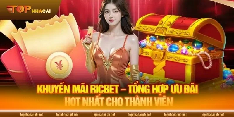 RICBET Khuyến Mãi: Nhận Ưu Đãi Hấp Dẫn Mới Nhất 2026 1 RICBET khuyến mãi thường tung ra những ưu đãi vô cùng hấp dẫn.